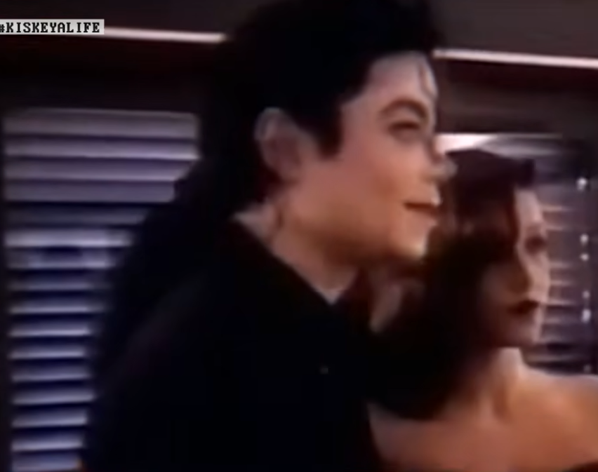 Michael Jackson and Lisa Marie Presley wedding ceremony