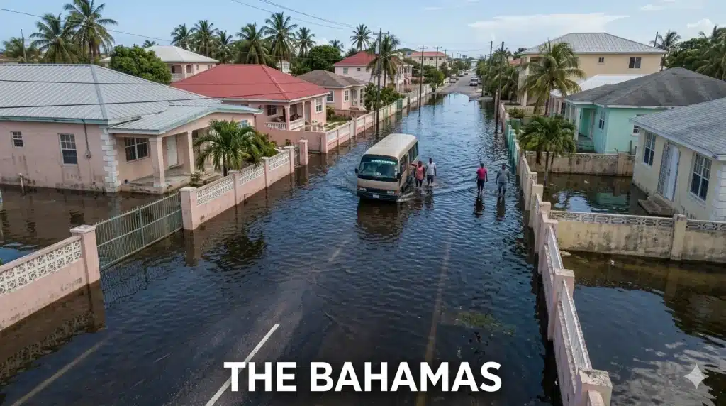 Flooding in Bahamas