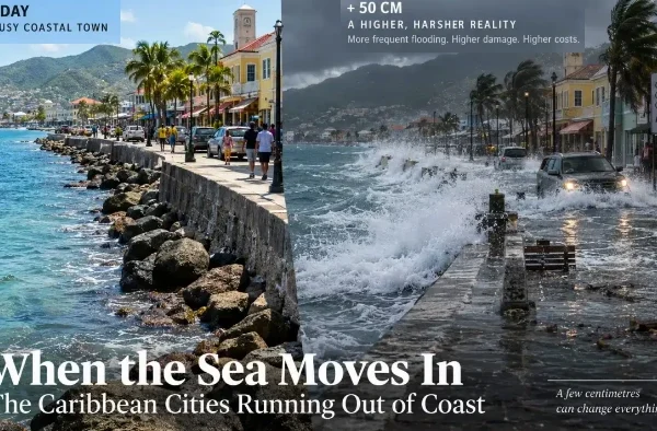 When the Sea Moves In: The Caribbean Cities Running Out of Coast